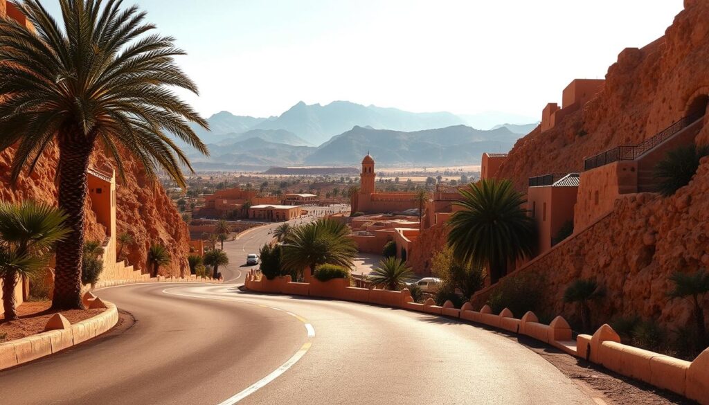 itinéraires de route Marrakech