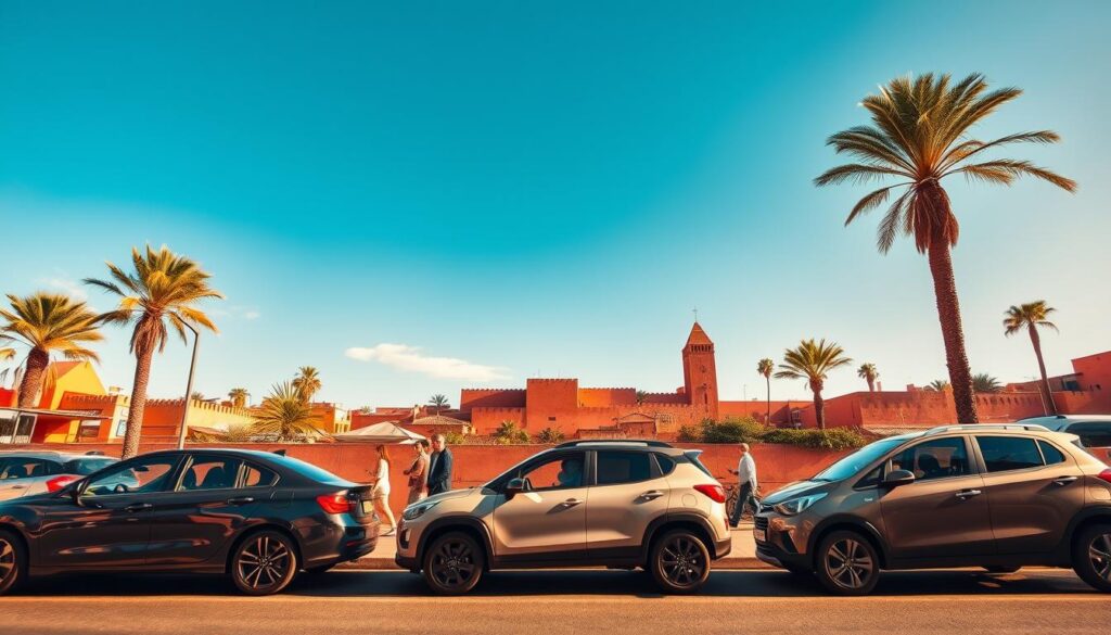 modèles populaires location voiture Marrakech